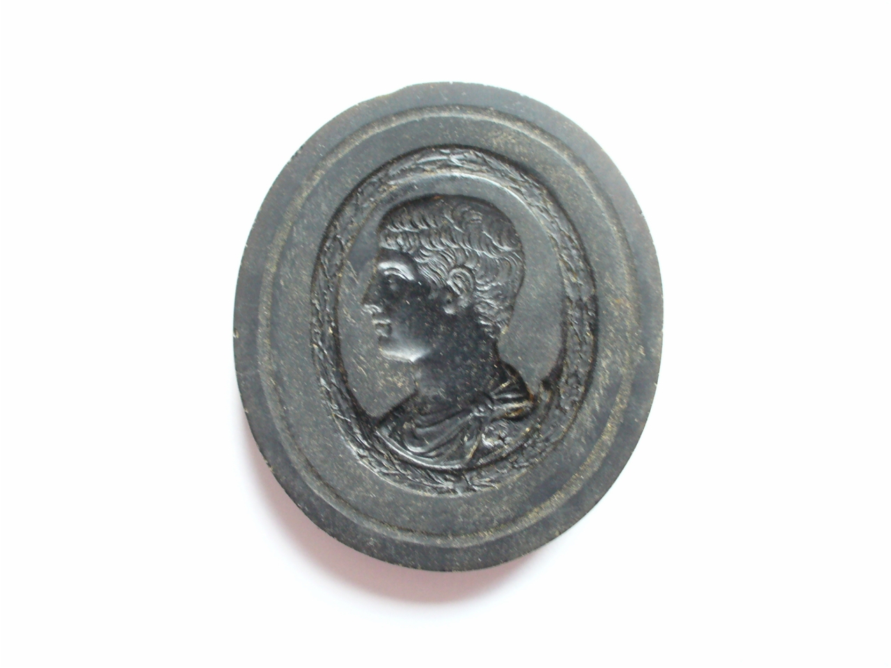 busto di Augusto (matrice) di Paoletti Bartolomeo (sec. XVIII)