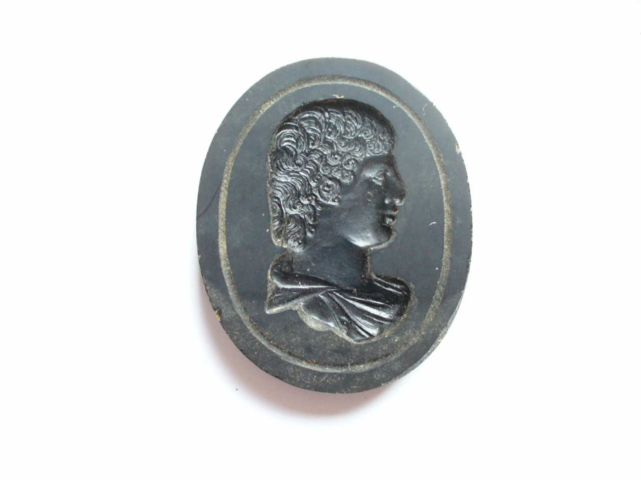 busto di Antinoo (matrice) di Paoletti Bartolomeo (sec. XVIII)