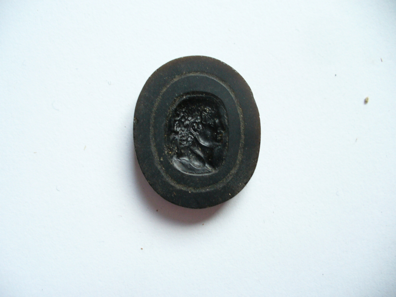 testa di Agrippa (matrice) di Paoletti Bartolomeo (sec. XVIII)