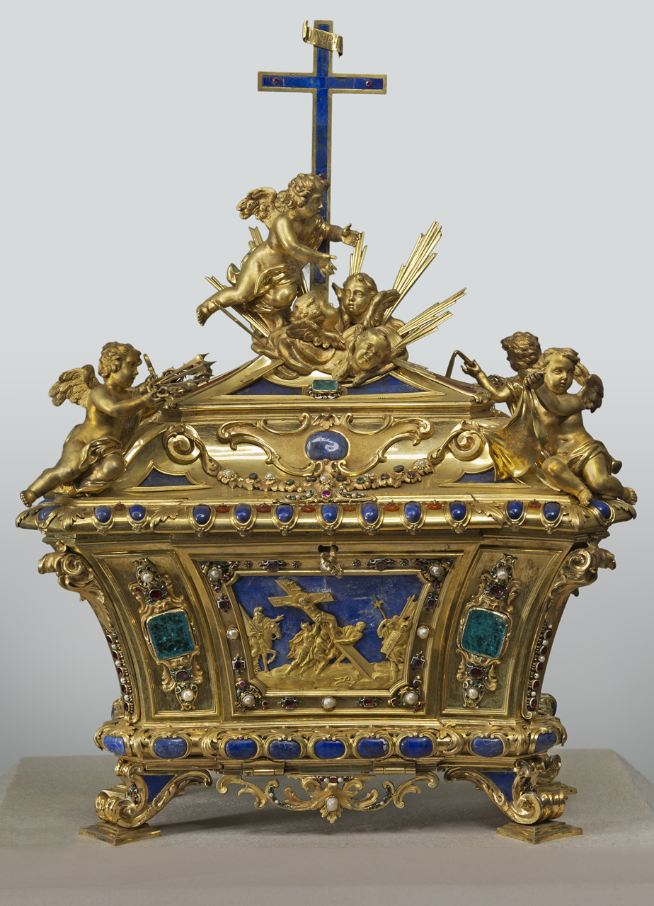 urna di Gaap Johann Adolf (attribuito), Soldani Benzi Massimiliano (attribuito) (fine/ inizio secc. XVII/ XVIII)