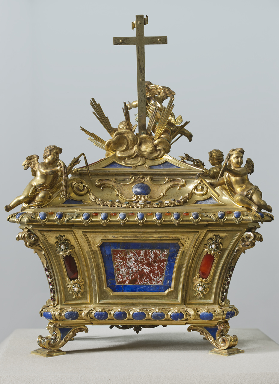 urna di Gaap Johann Adolf (attribuito), Soldani Benzi Massimiliano (attribuito) (fine/ inizio secc. XVII/ XVIII) 