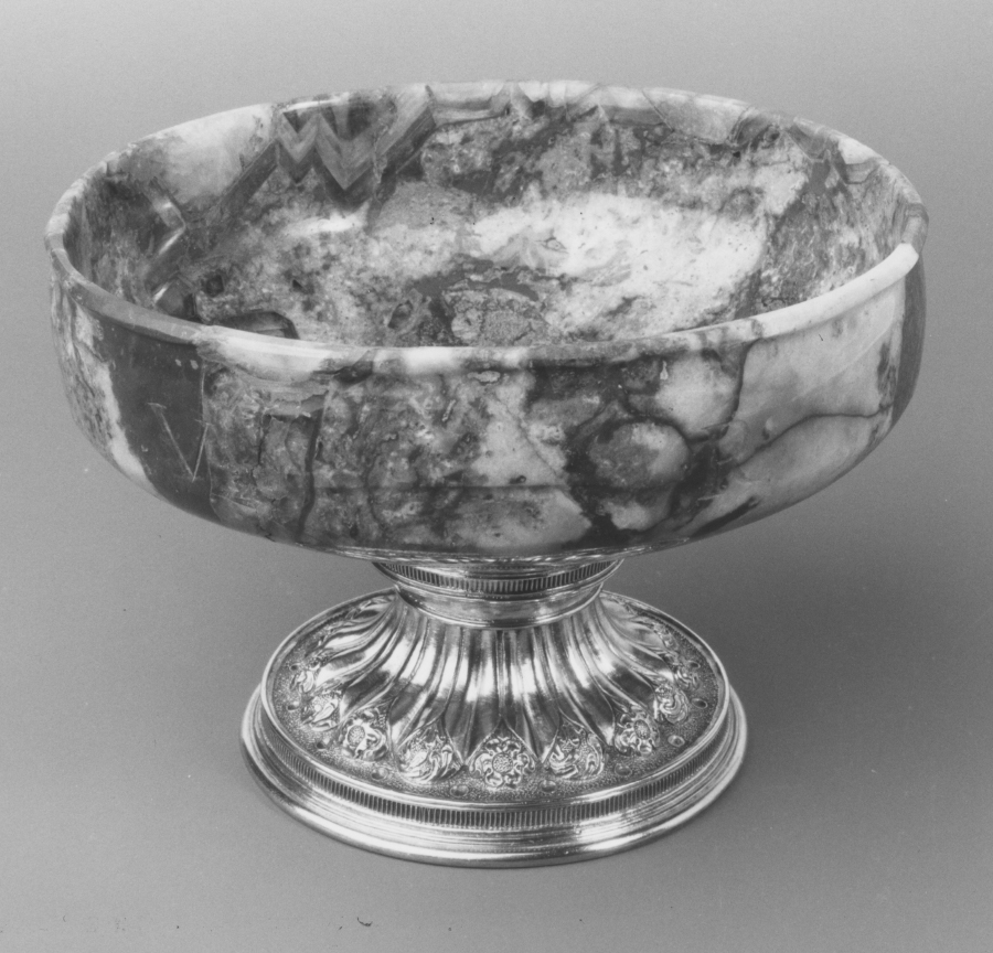 coppa - bottega praghese, bottega fiorentina (seconda metà, terzo quarto sec. XV, sec. XIV)