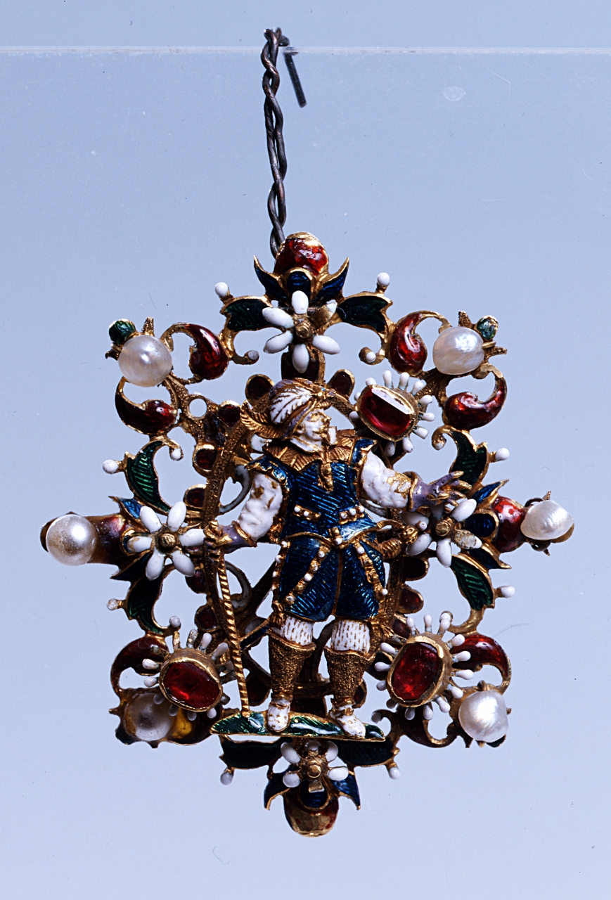 bottone - bottega fiamminga (fine sec. XVI)