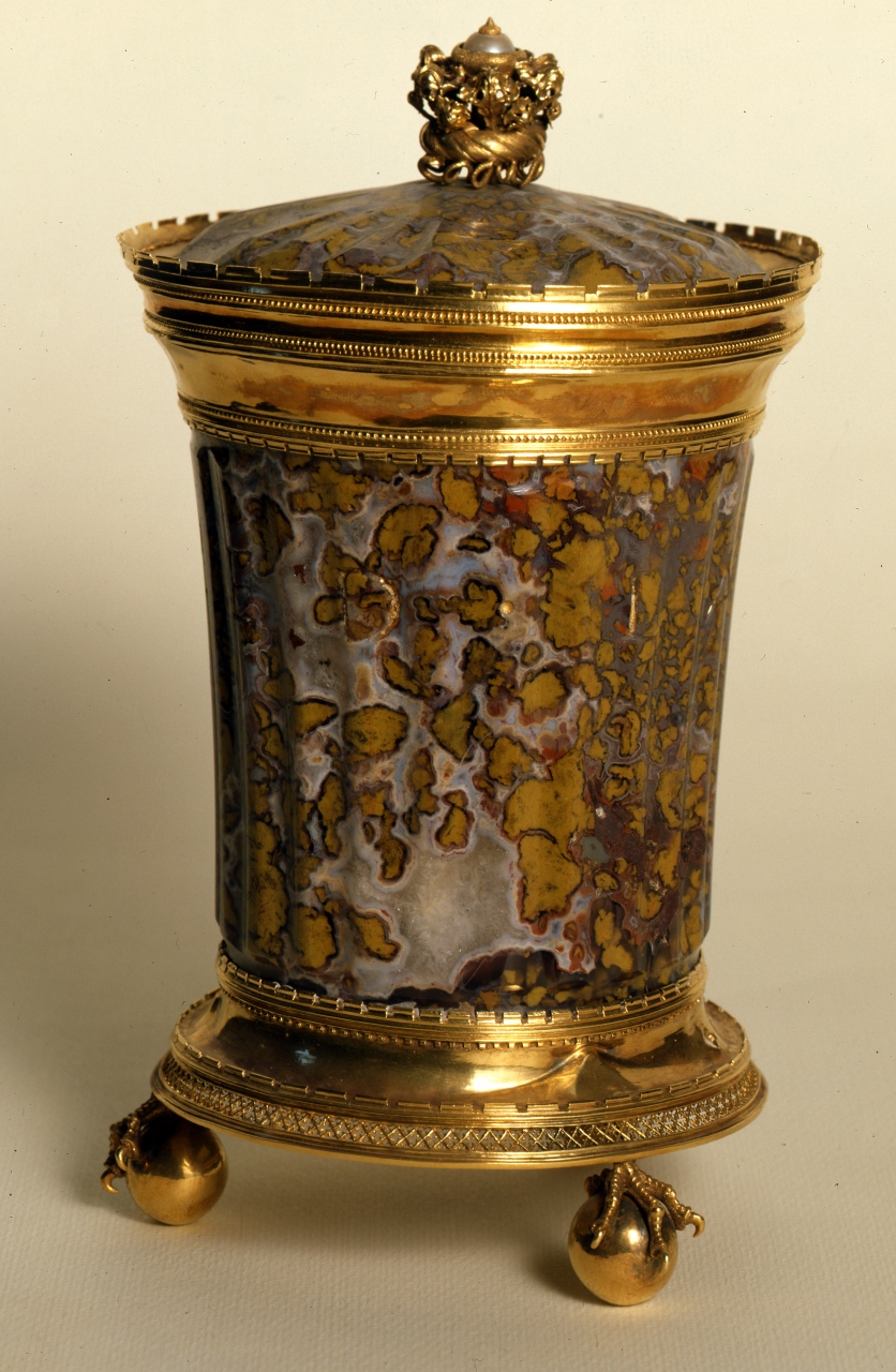 vaso - bottega borgognona (prima metà sec. XV)