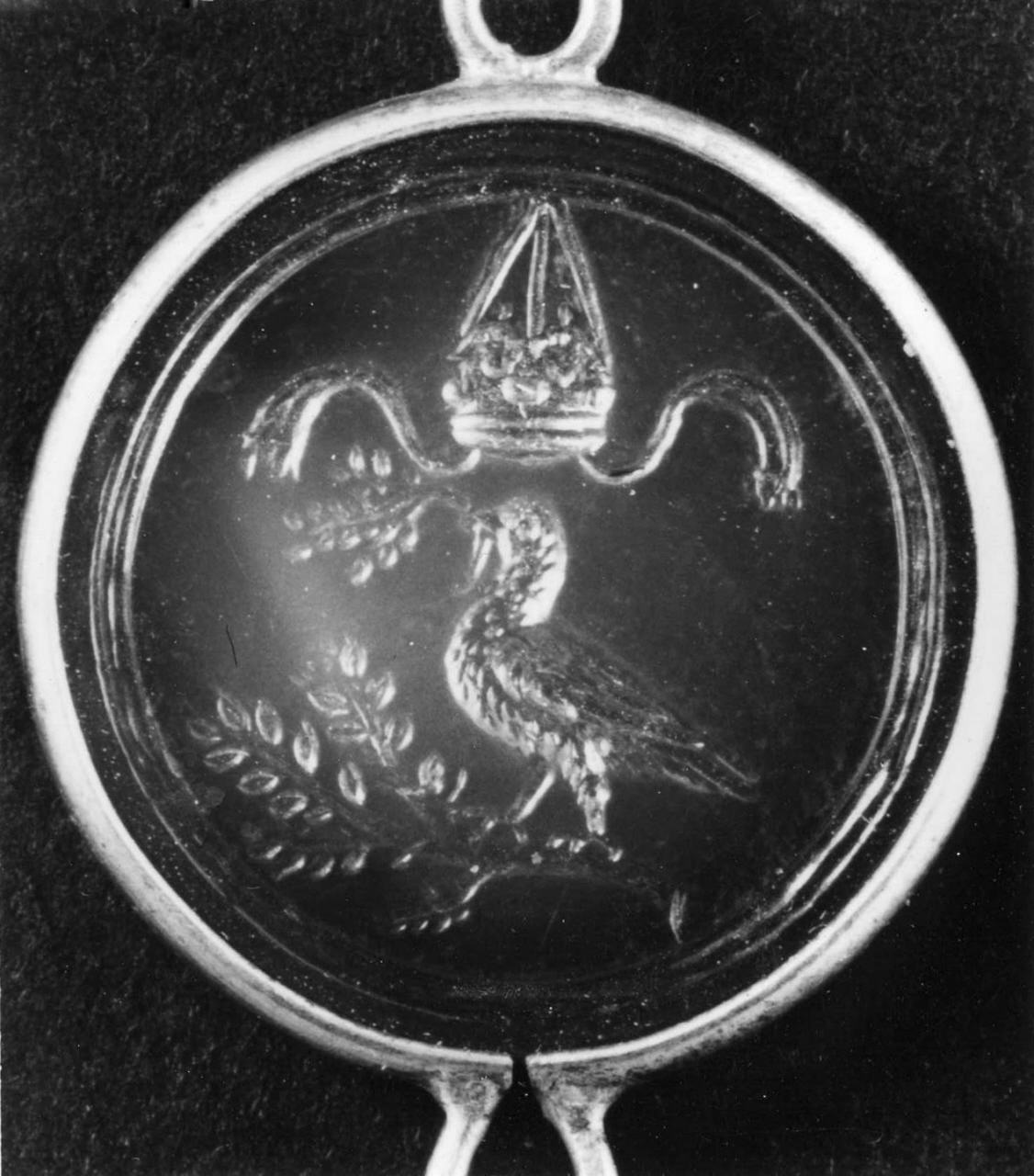 testa di Socrate (cammeo) di Marmita Lodovico detto Lodovico da Parma (prima metà sec. XVI)