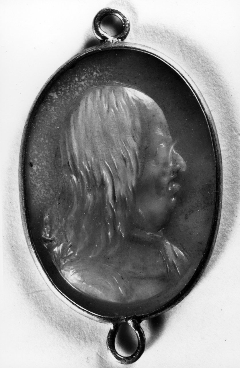 busto di Cosimo III de' Medici (cammeo) di Ghinghi Francesco Maria Gaetano (primo quarto sec. XVIII)