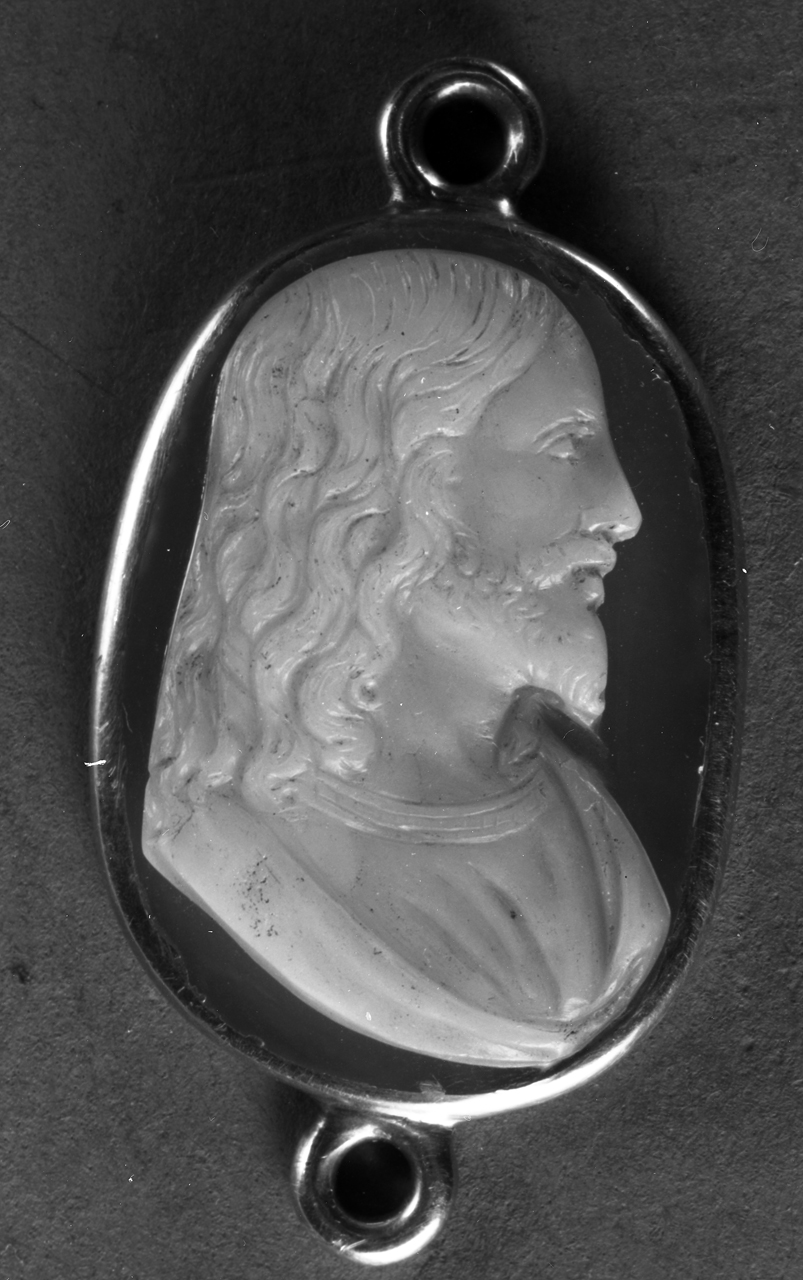 busto di Cristo (cammeo) - bottega italiana (prima metà sec. XVI)