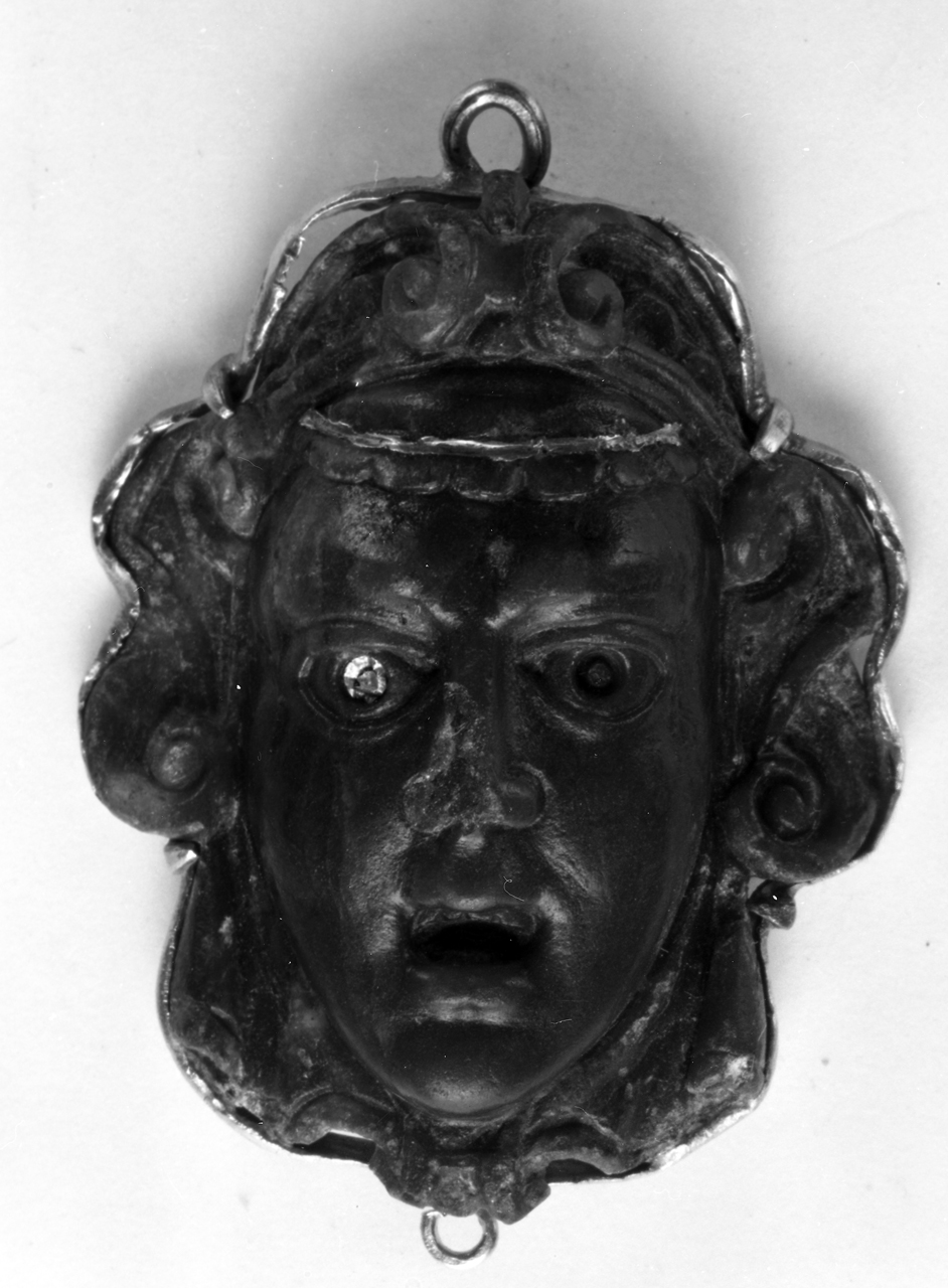 mascherone (cammeo) - bottega fiorentina (ultimo quarto sec. XVI)