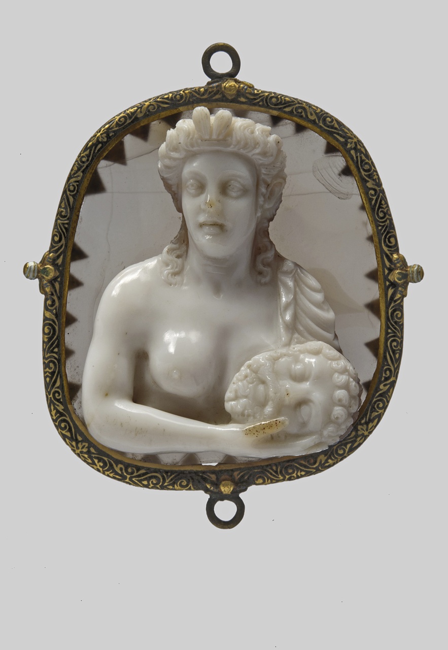 Giuditta con la testa di Oloferne (cammeo) - bottega italiana (sec. XVI)