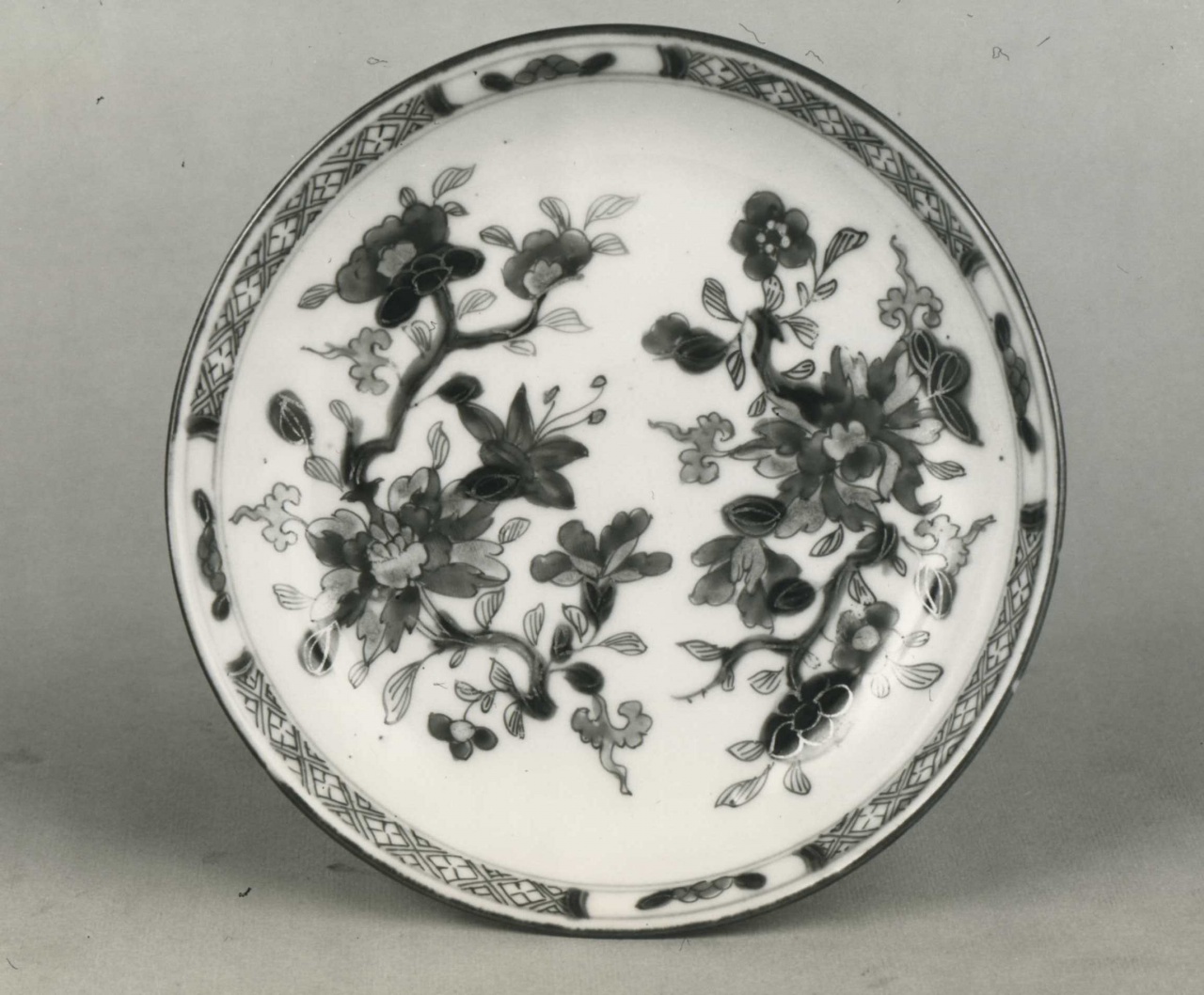 piattino - manifattura cinese (inizio sec. XVIII)