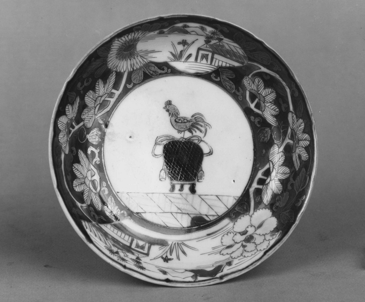 piattino - manifattura giapponese (inizio sec. XVIII)