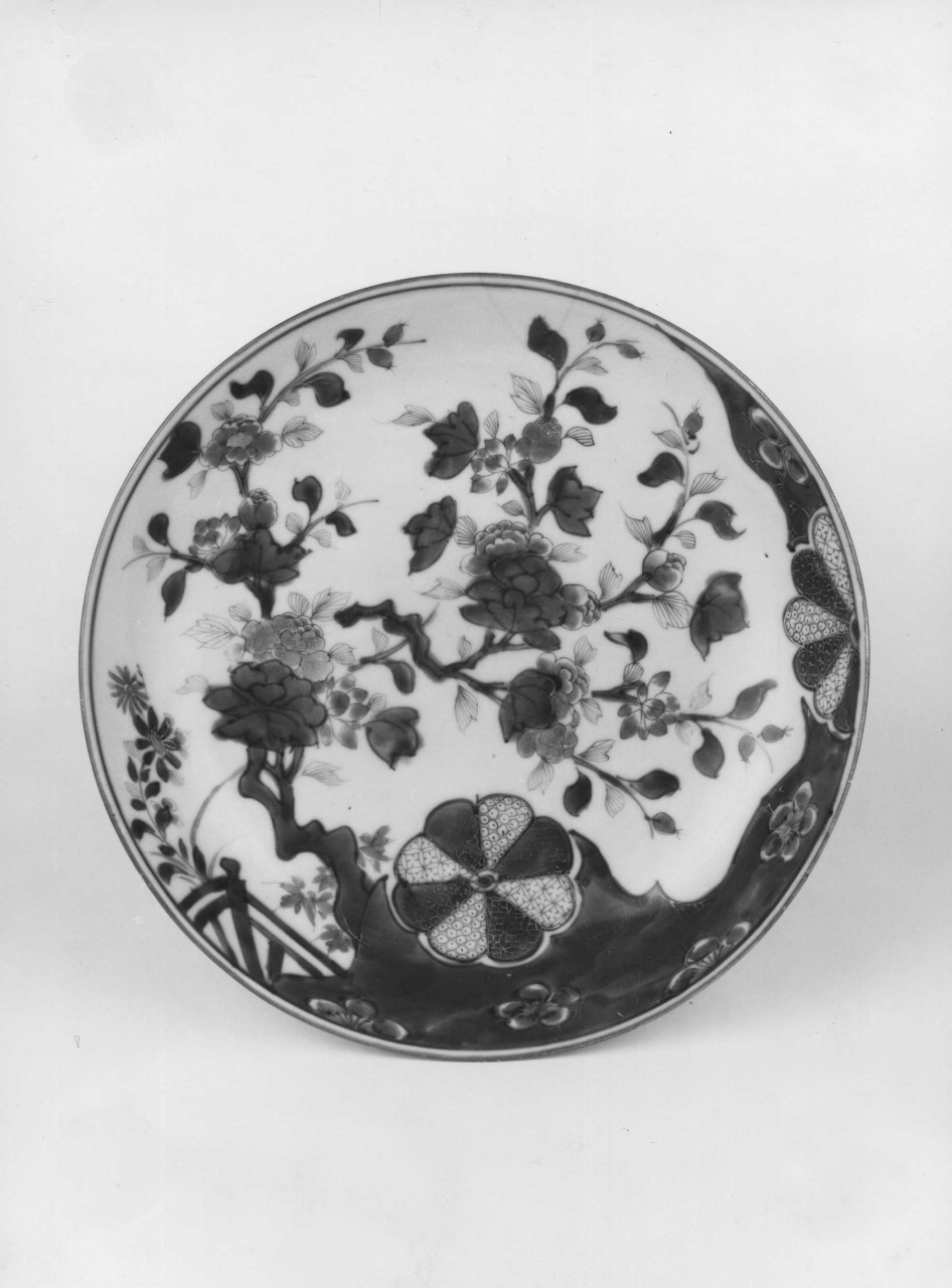 piatto, coppia - manifattura cinese (inizio sec. XVIII)