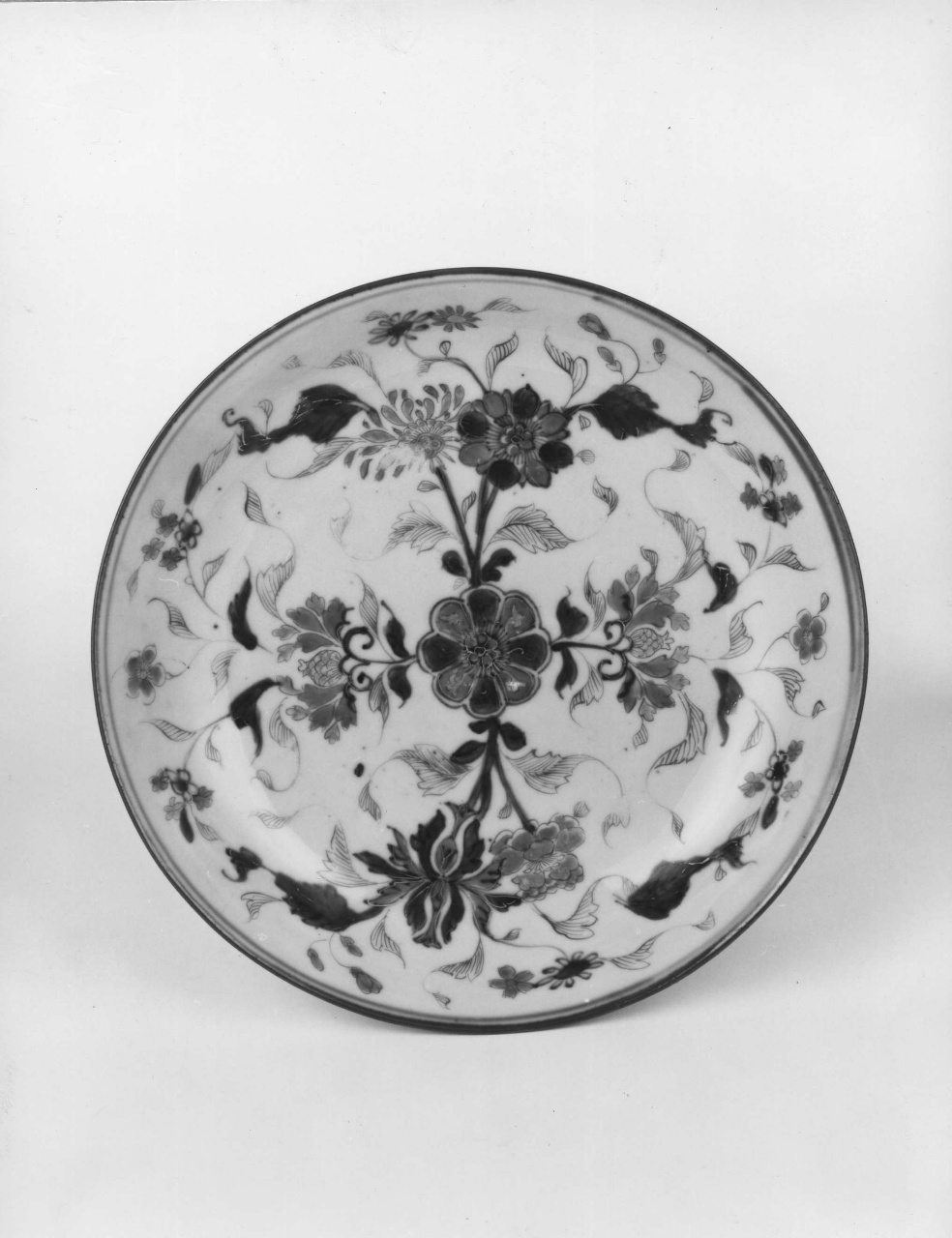 piatto, coppia - manifattura cinese (inizio sec. XVIII)