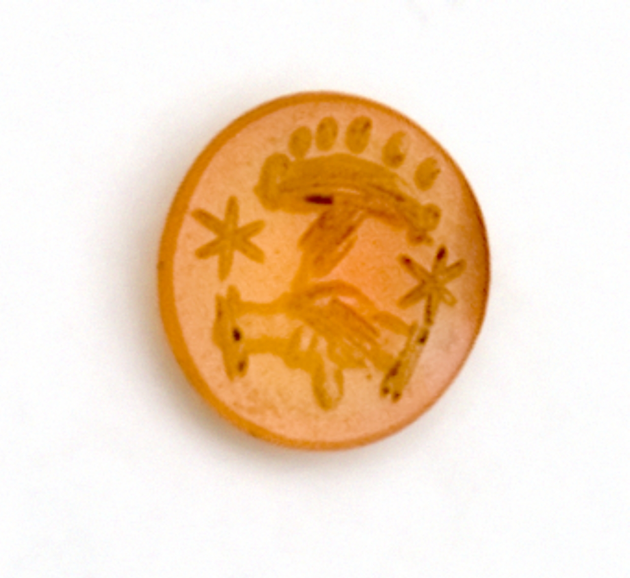 due mani in fede (decorazione a intaglio) - bottega italiana (?) (secc. XVII/ XVIII)