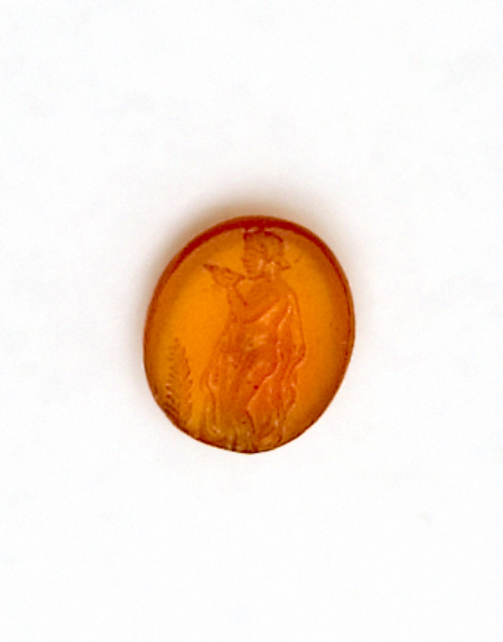 figura maschile (decorazione a intaglio) - bottega italiana (secc. XVII/ XVIII)