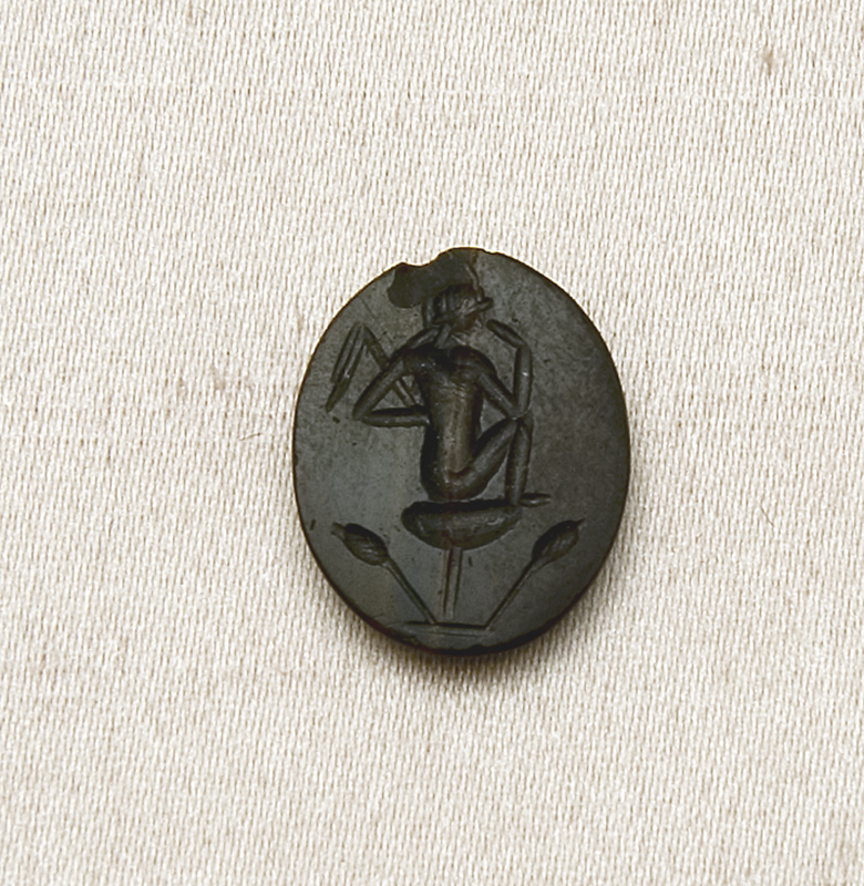 Arpocrate (decorazione a intaglio) - bottega romana (?) (sec. II)