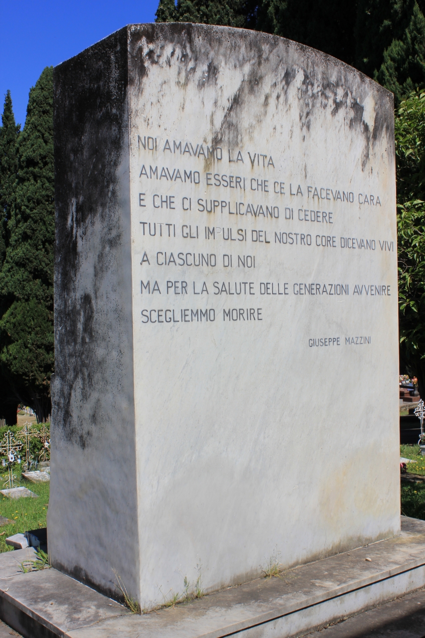ritratto di Giuseppe Garibaldi, soldati (monumento ai caduti) - ambito fiorentino (sec. XX)