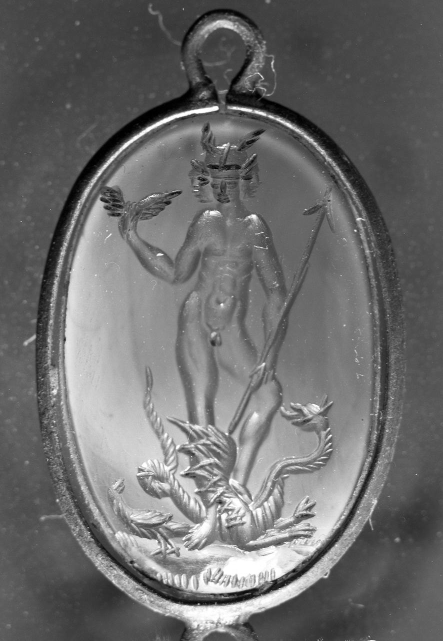 Cupido (decorazione a intaglio) - bottega italiana (sec. XVIII)