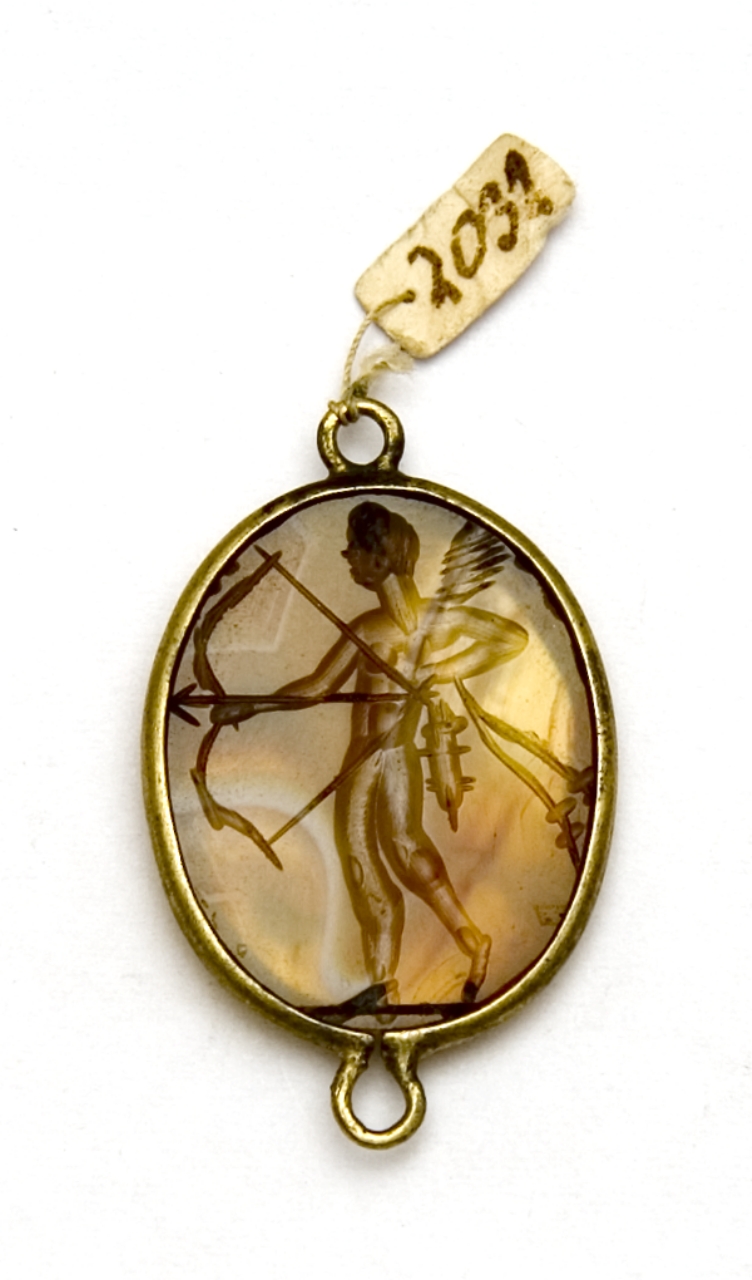 Cupido (decorazione a intaglio) - bottega italiana (?) (sec. XVII)