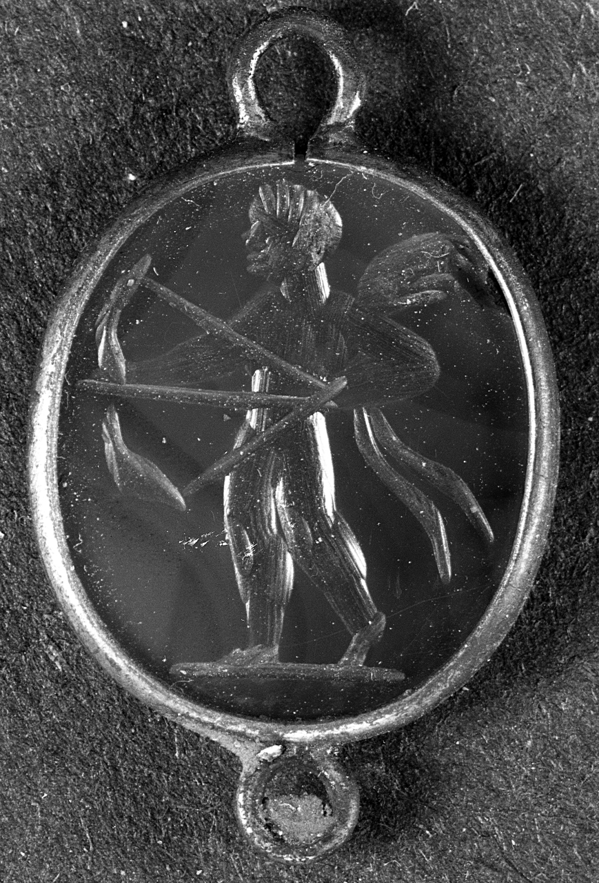 Cupido (decorazione a intaglio) - bottega italiana (sec. XVII)