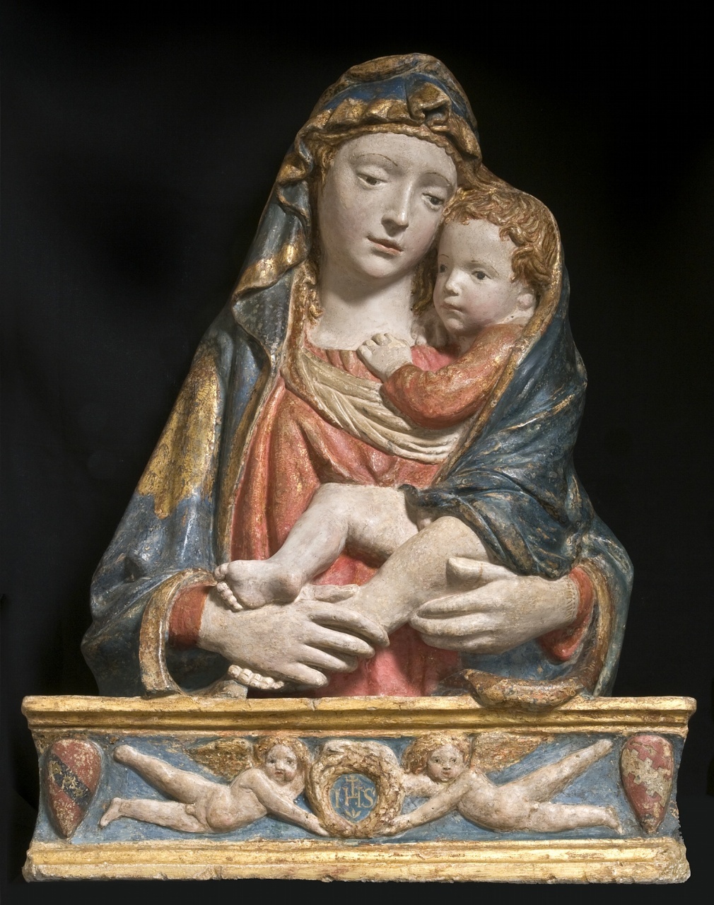 Madonna con Bambino (scultura) di Brunelleschi Filippo (maniera) (inizio sec. XV)