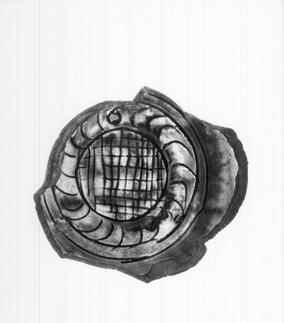 ciotola, frammento - manifattura mantovana (fine sec. XV)