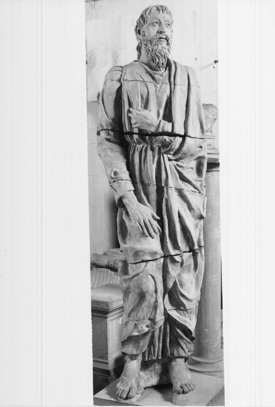 San Paolo (statua, elemento d'insieme) di Mantegna Andrea (maniera) (seconda metà sec. XV)