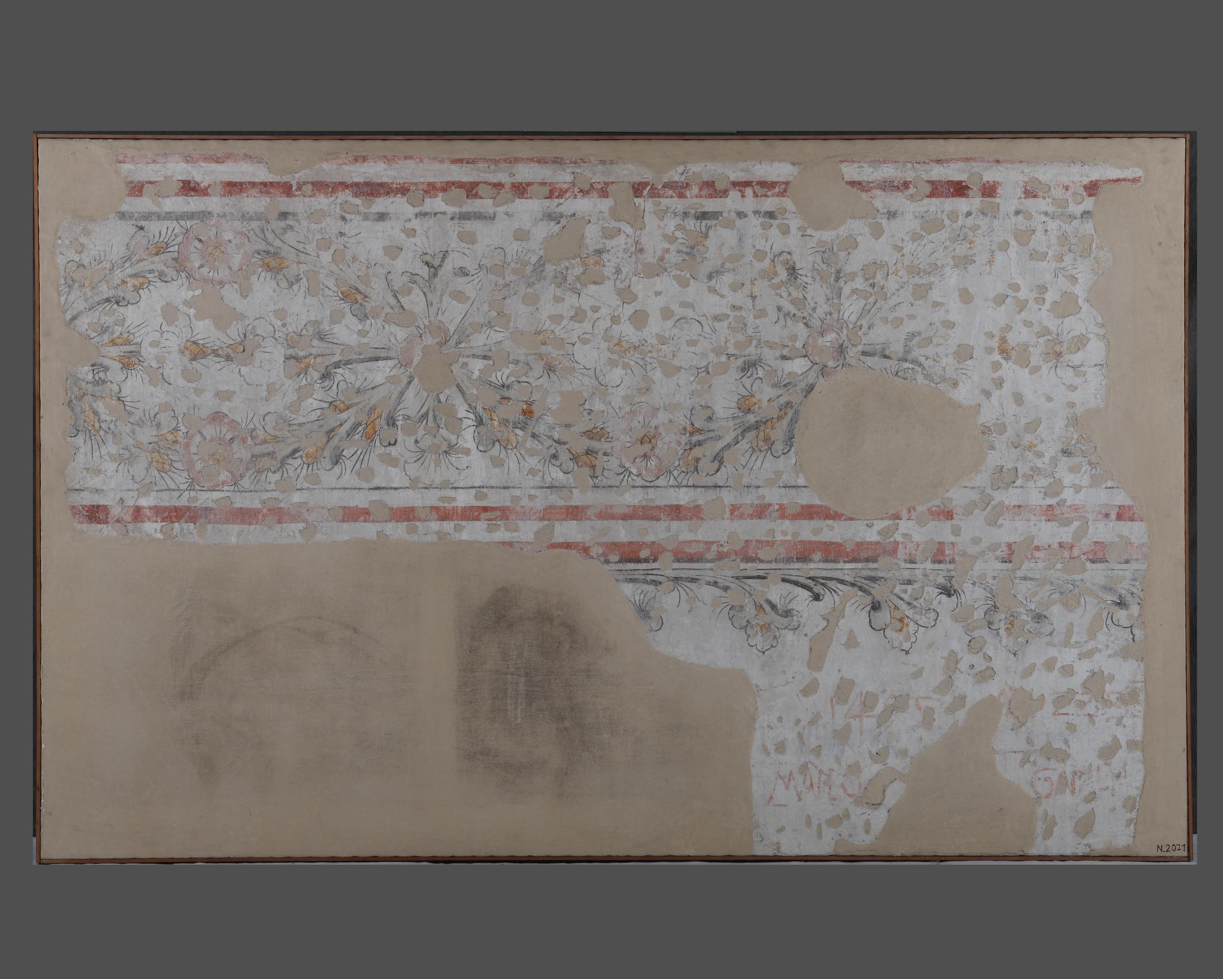 fregio (dipinto, elemento d'insieme) - ambito lombardo (sec. XV)