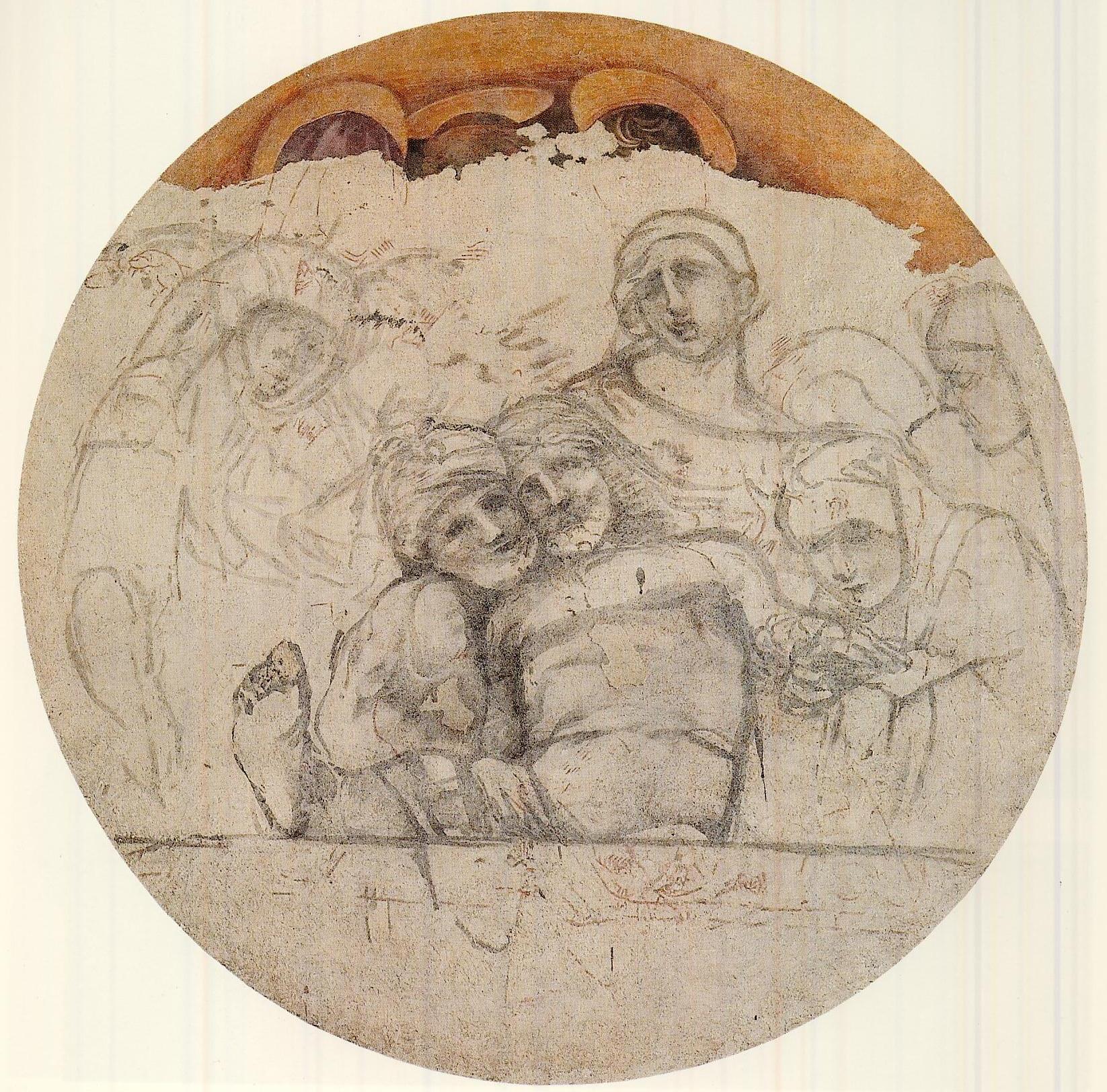 deposizione di Cristo nel sepolcro (dipinto, opera isolata) di Allegri Antonio detto Correggio (sec. XVI)