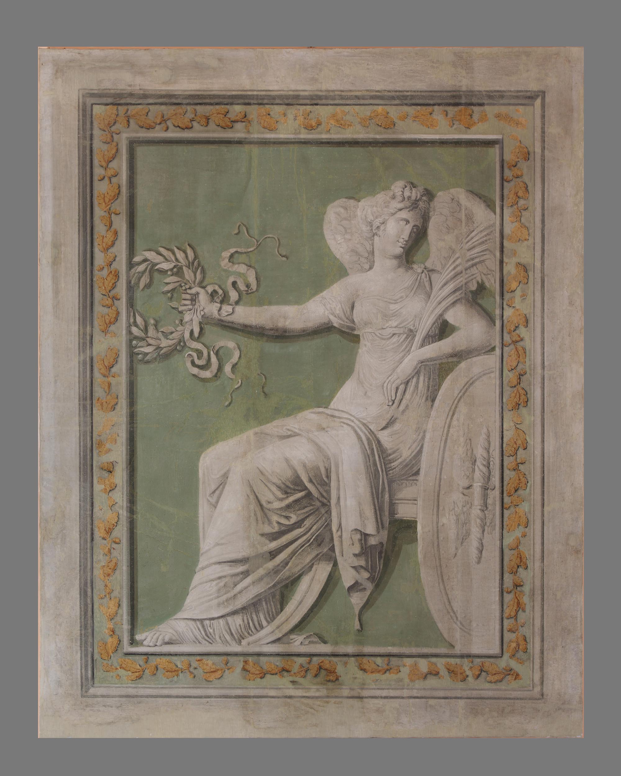 Vittoria (?) (dipinto, elemento d'insieme) di Comerio Agostino (sec. XIX)