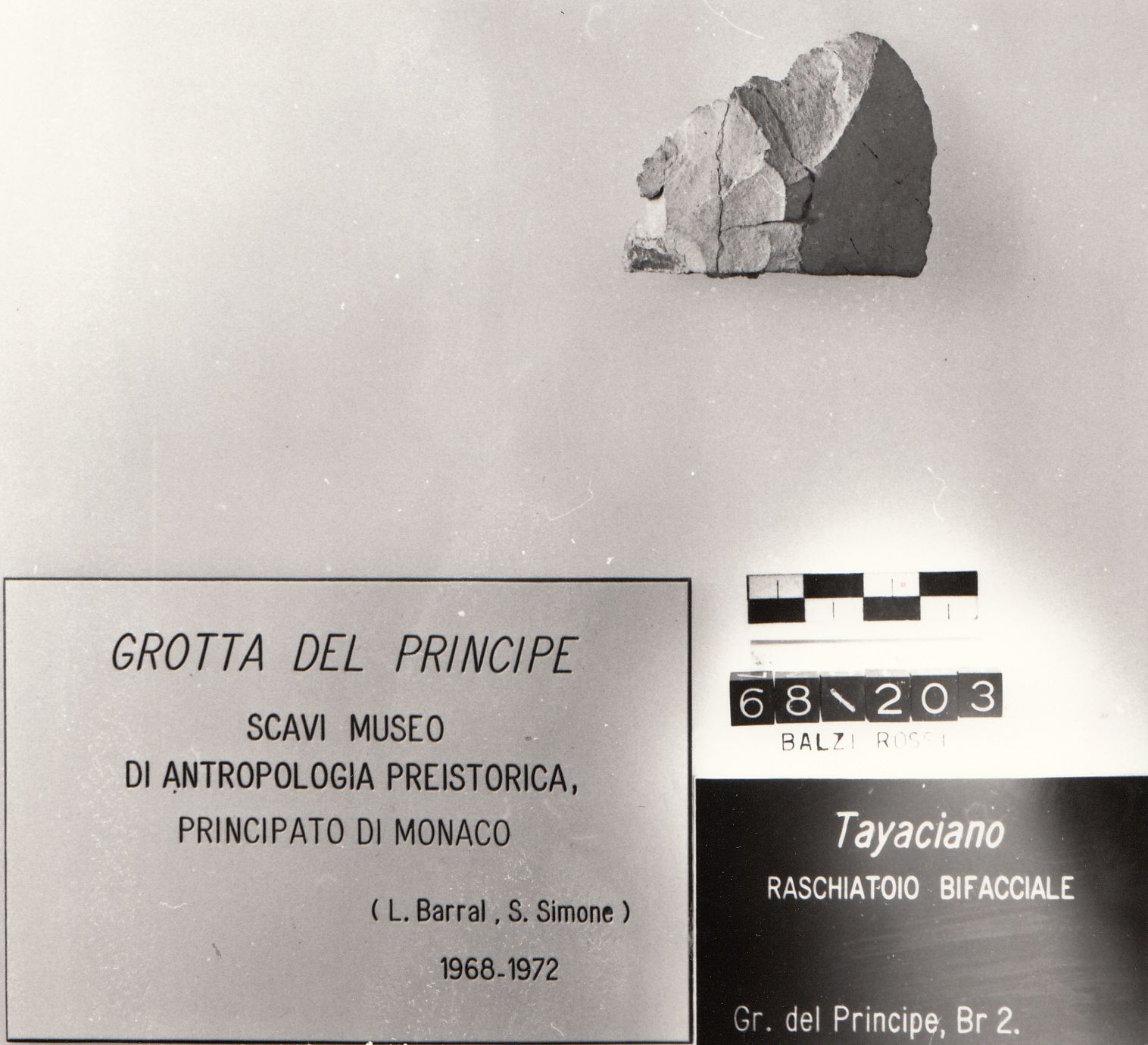 raschiatoio (Tayaciano Paleolitico inferiore)