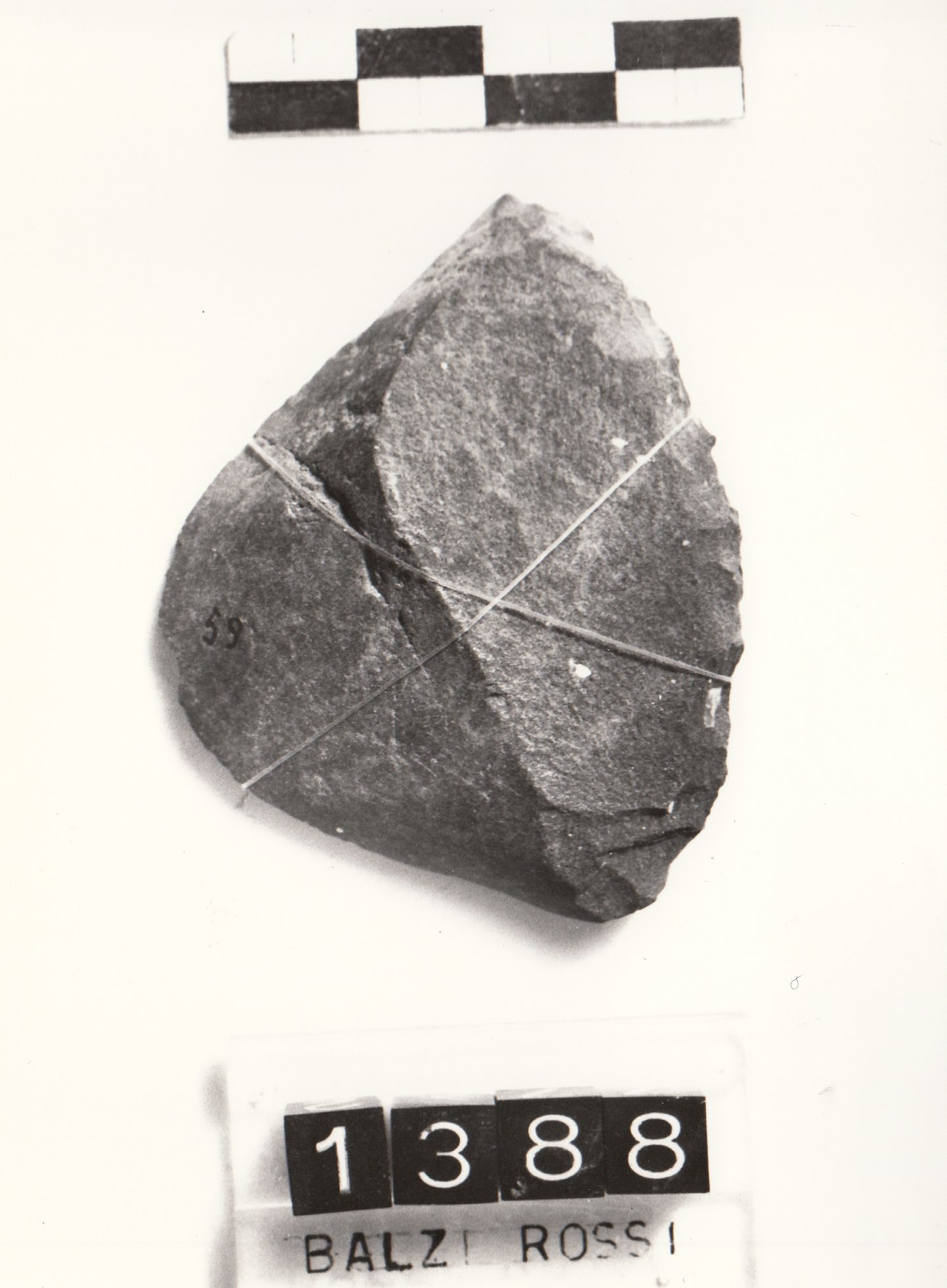 raschiatoio, convesso (Musteriano tipico Paleolitico medio)