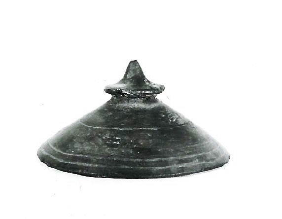 recipiente/ coperchio - produzione etrusca (VI a.C)