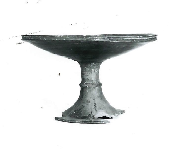 vaso/ a fruttiera - produzione etrusca (VI a.C)