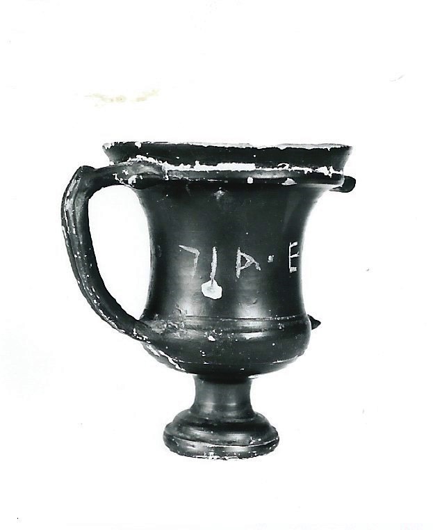 kantharos, Pasquinucci 128 a (metà/ inizio IV-II a.C)