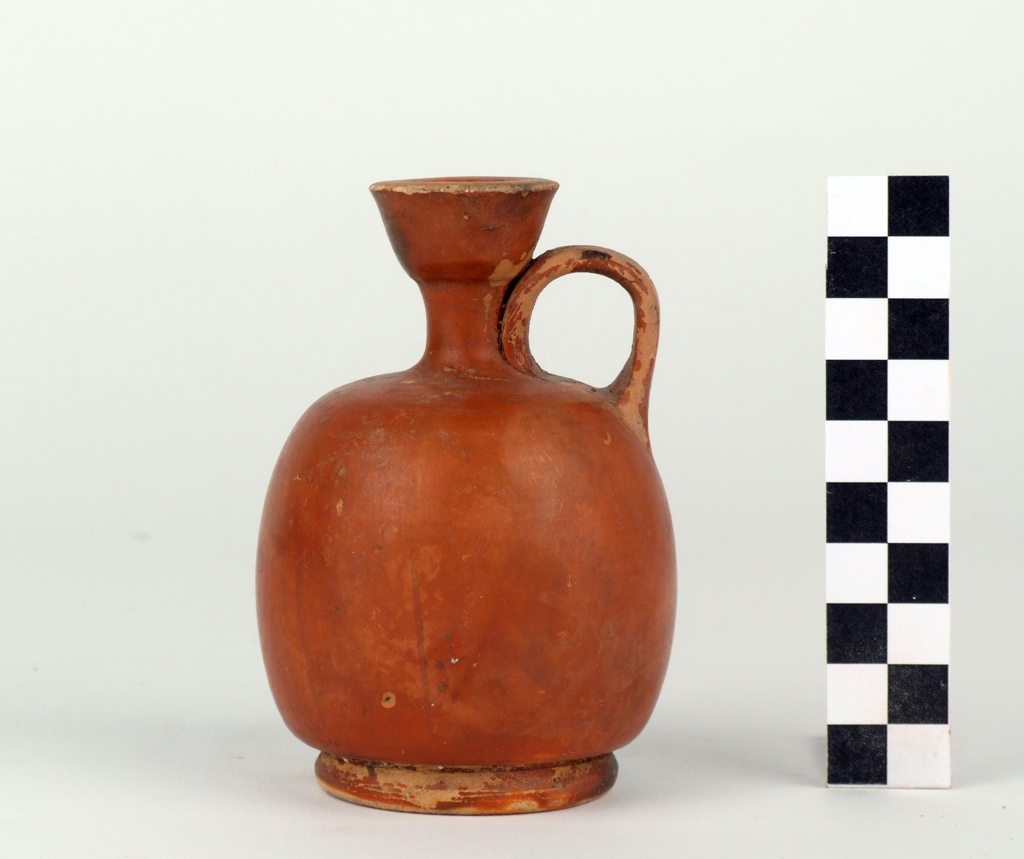 lekythos, Morel, simile al tipo 5416d - ambito italiota (Sec. V a.C)