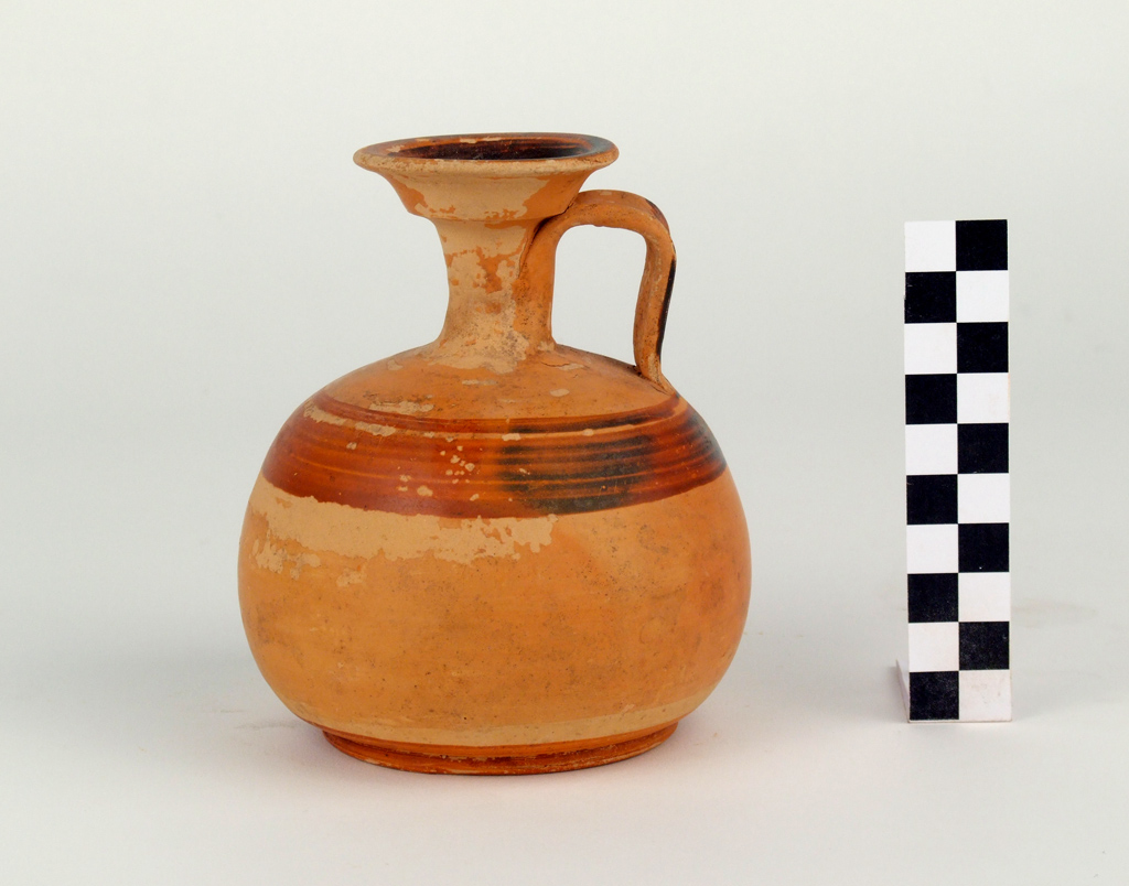 lekythos ariballica - ambito italiota (sec. IV a.C)