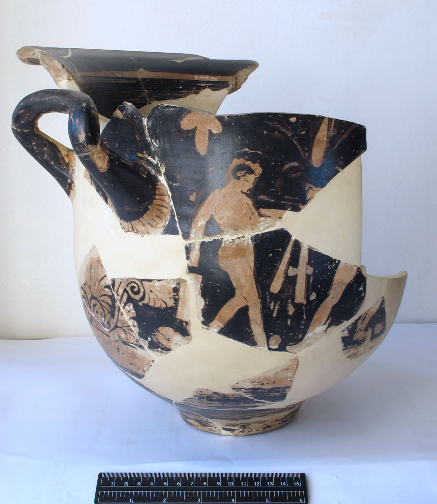 Cratere a campana - produzione apula (prima metà sec. IV a.C)