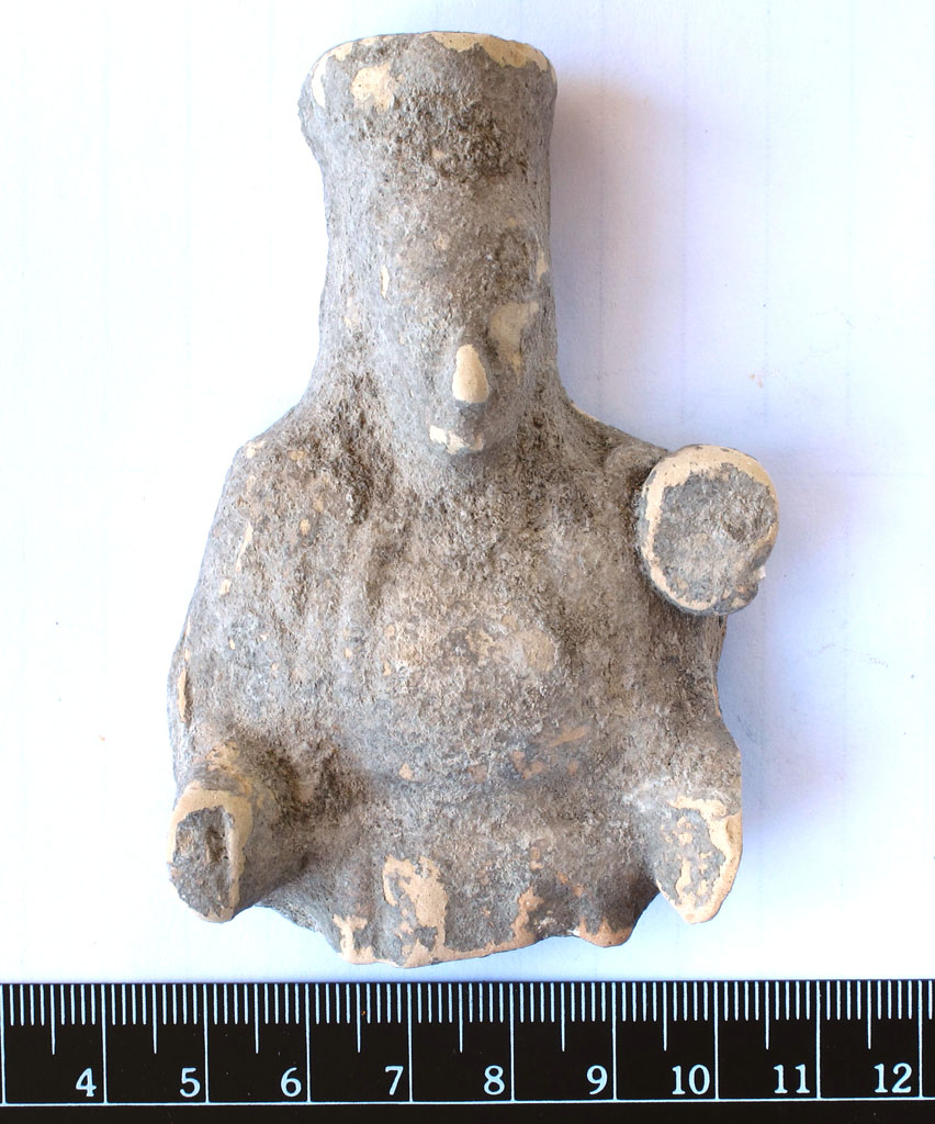 Demetra-Persefone in trono (statuetta votiva di divinità) - ambito magno-greco (seconda metà Sec. VI a.C)