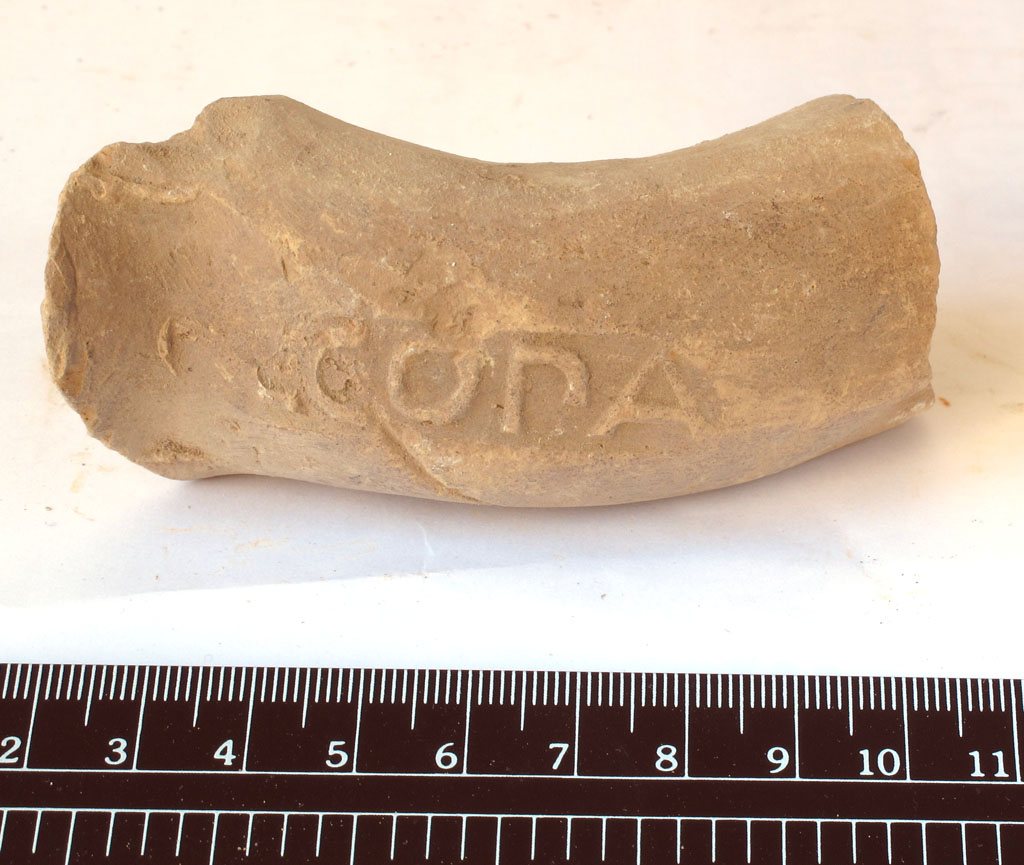 anfora/ ansa - manifattura di Giancola (metà/ metà secc. II/ I a.C)