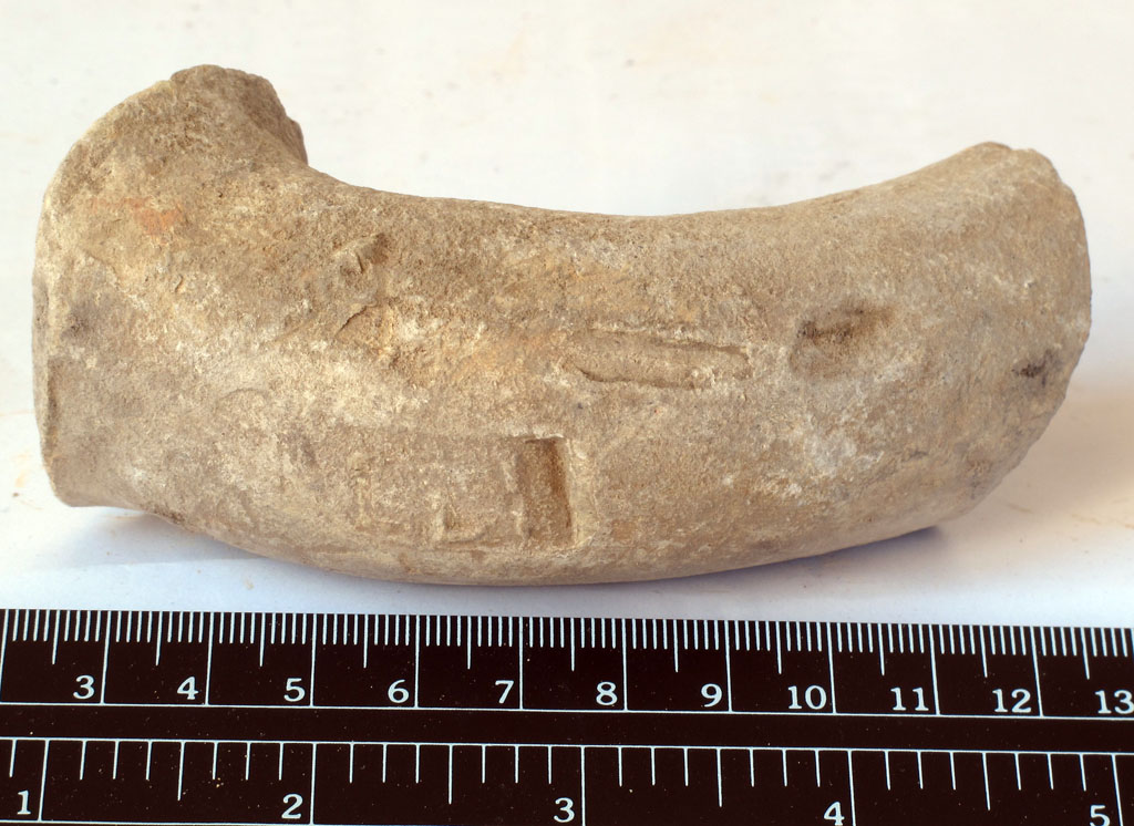 anfora/ ansa - manifattura di Giancola (metà/ metà secc. II/ I a.C)