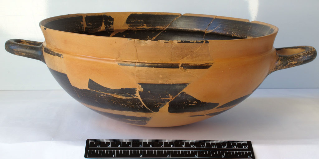 coppa di tipo ionico, Villard-Vallet, tipo B2 - ambito coloniale (Sec. VI a.C)