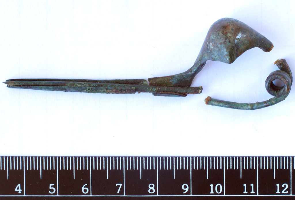 fibula/ a navicella (secc. VI/ V a.C)