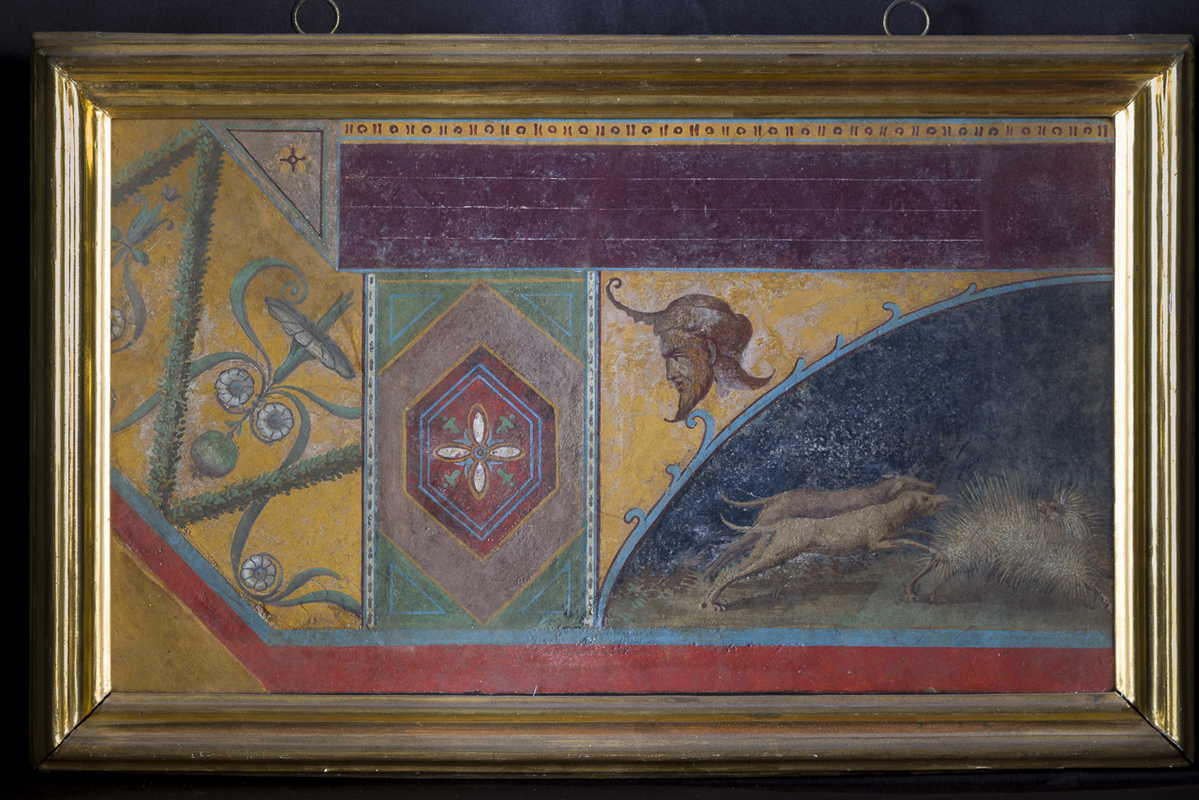 affresco/ frammenti (metà II d.C)