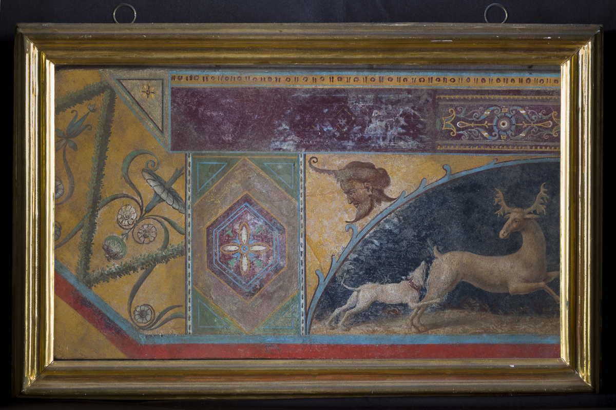 affresco/ frammenti (Età degli Antonini)