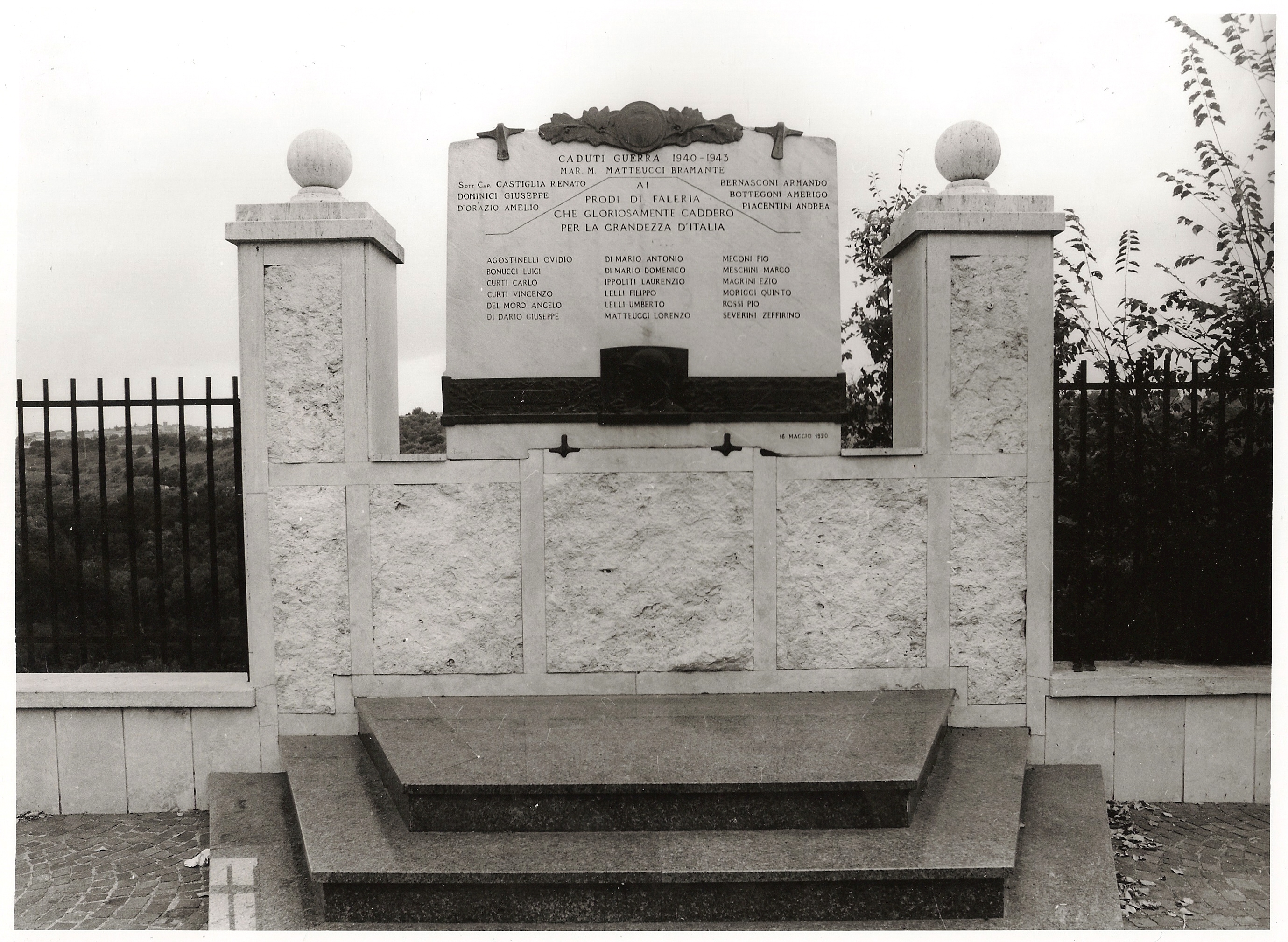 lapide commemorativa ai caduti di Tamagnini Torquato (sec. XX)