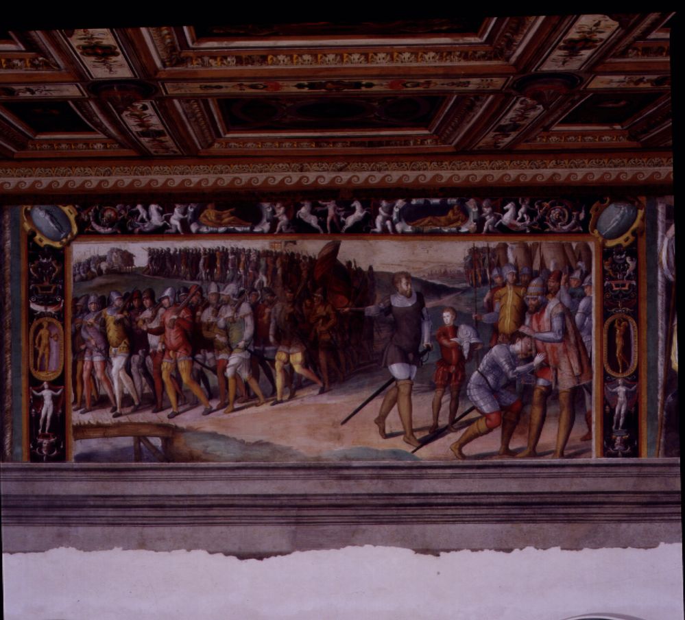 dipinto, ciclo di Bernabei Tommaso detto Papacello, Pagani Lattanzio (metà sec. XVI)