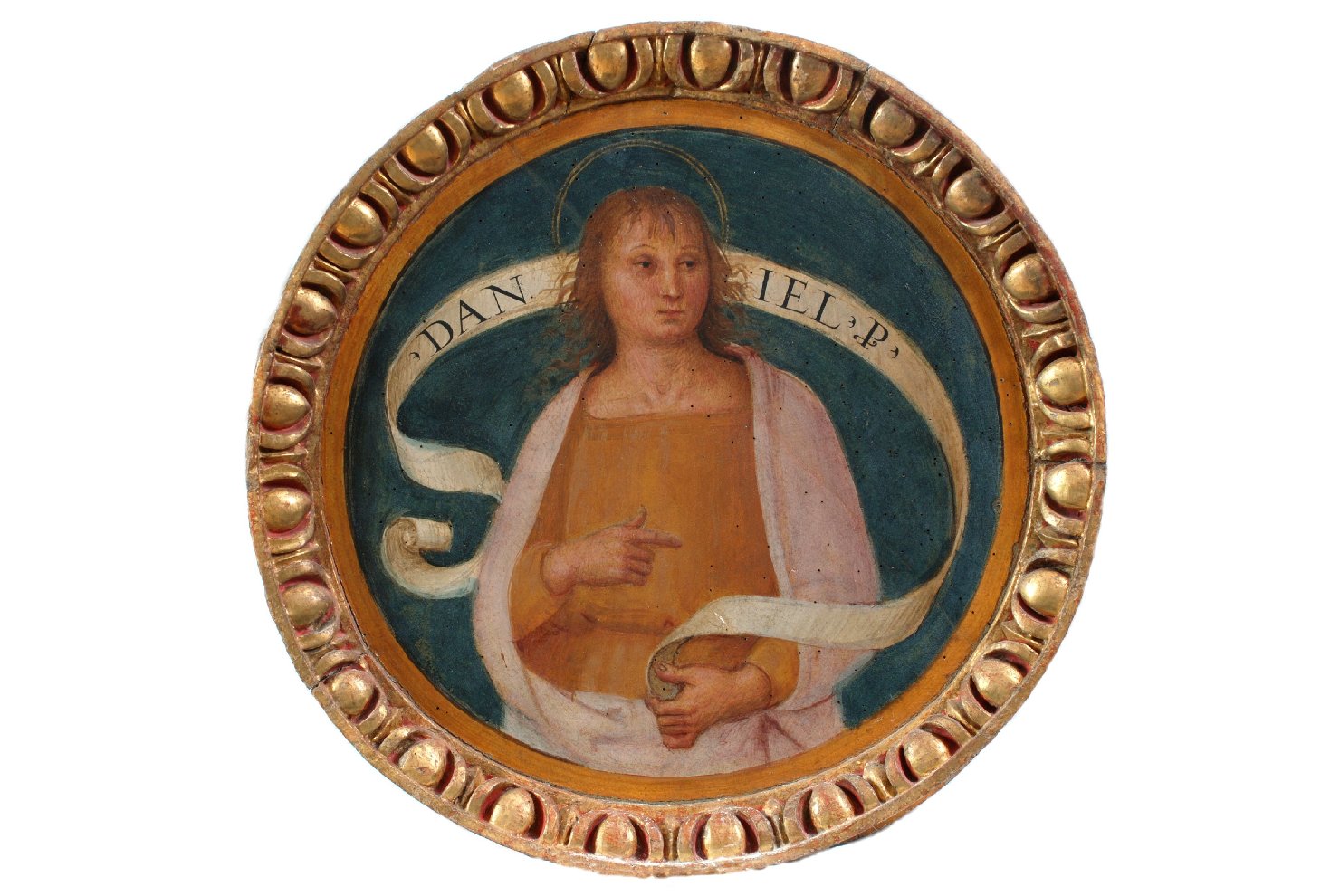 Daniele (scomparto di polittico, elemento d'insieme) di Vannucci Pietro detto il Perugino (attribuito) (primo quarto sec. XVI)