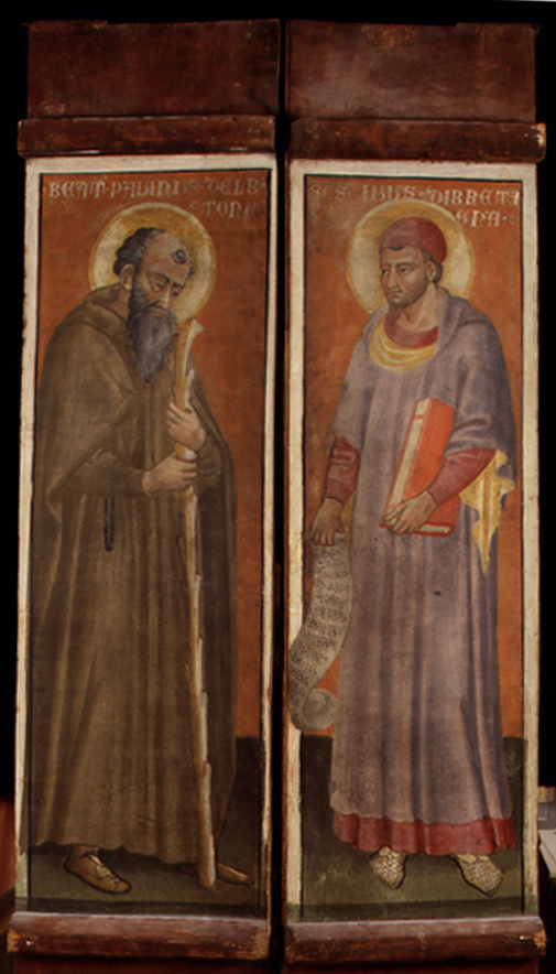 Santo (tabernacolo, elemento d'insieme) di Bicci di Lorenzo (attribuito) (prima metà sec. XV)