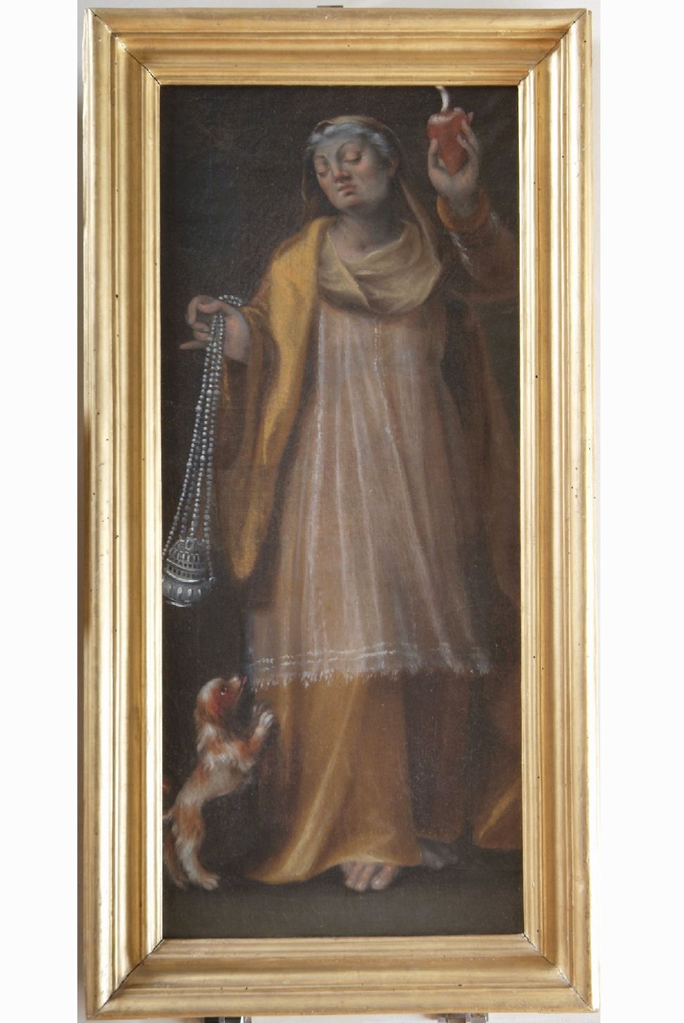 Fede (dipinto, opera isolata) di Ciburri Simeone (attribuito) (fine/ inizio secc. XVI/ XVII)